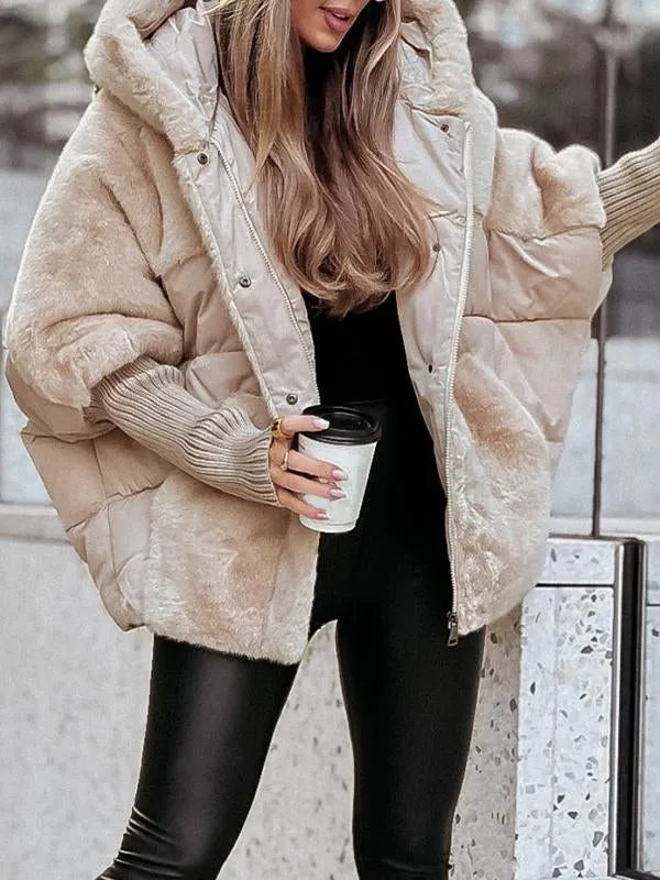 Drune | Casual lined hooded jacket for women