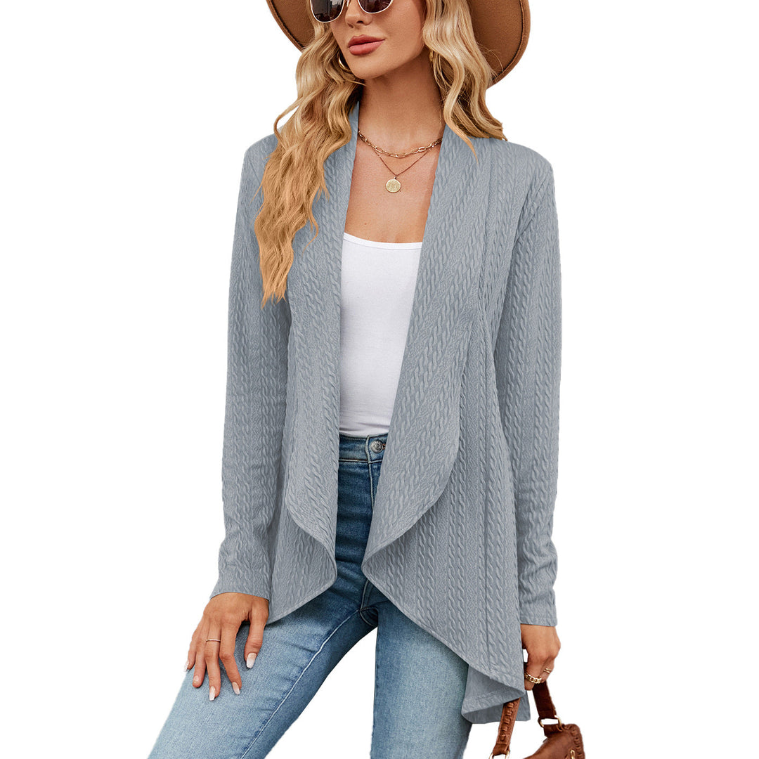 Drune | Langärmelige Jacke für Damen In Uni-Farbe