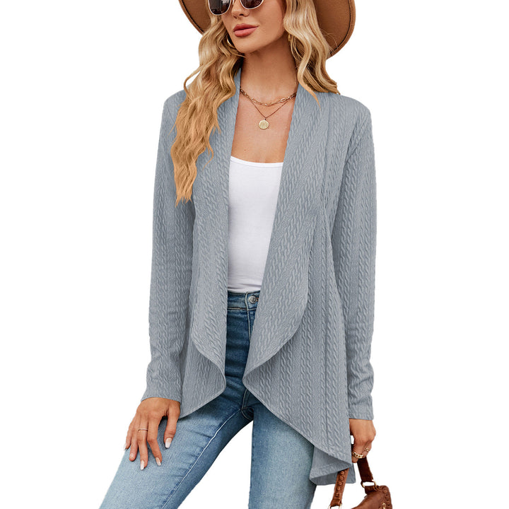 Drune | Langärmelige Jacke für Damen In Uni-Farbe