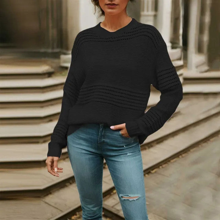 Drune | Strickpullover mit Modernen Ausschnitten Acryl Komfortabel und Stilvoll