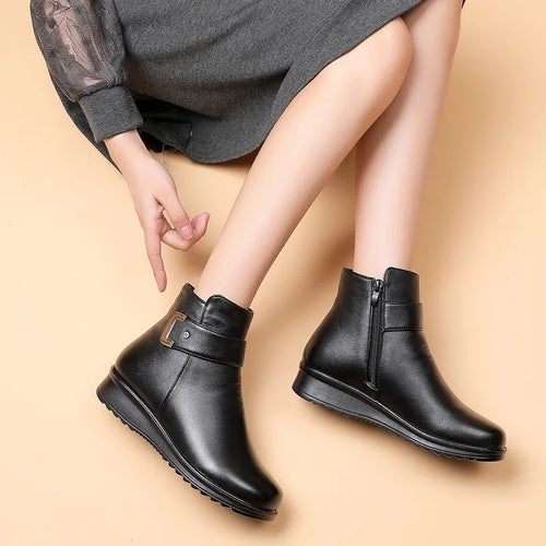 Drune | Damen warme Winterstiefel