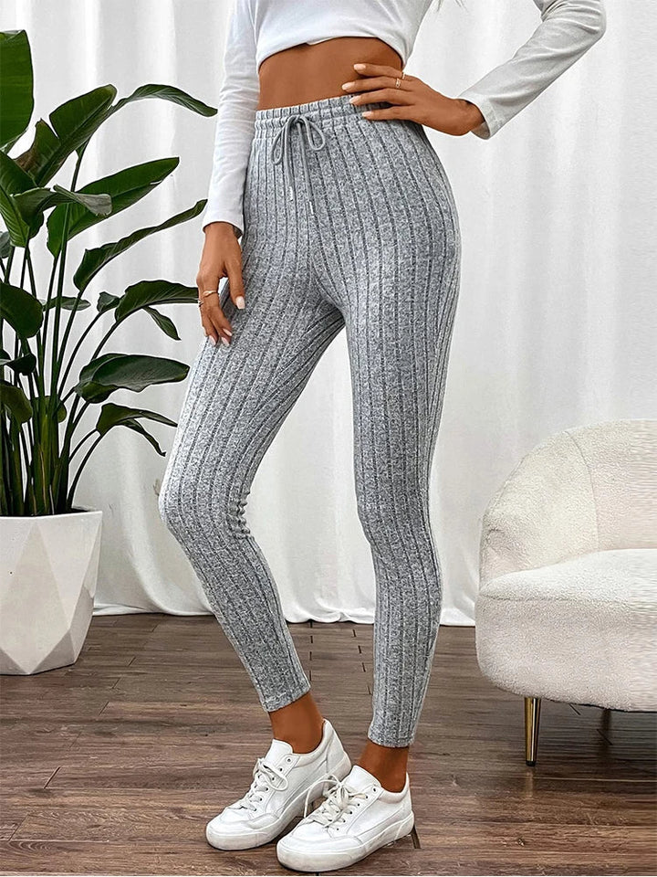 Drune | Rise gerippte Leggings