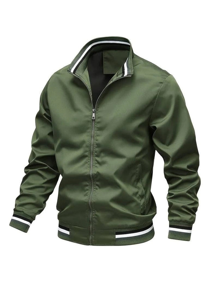 Drune | Stylische Bomberjacke mit Rippkragen für Herren