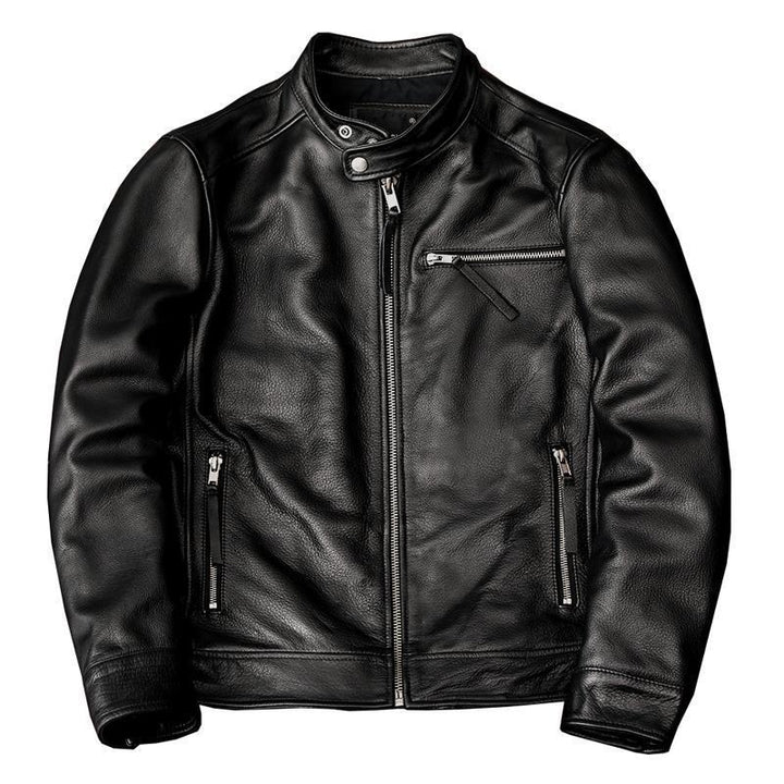 Drune | Herren Leder Bomberjacke