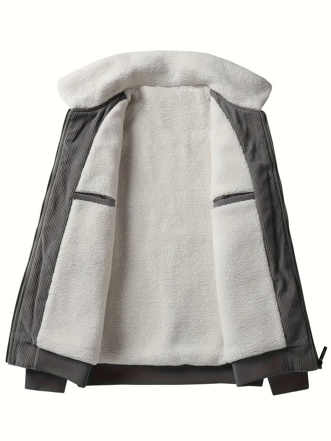 Drune |  Mit Etikett Patch Fleece Gefütterte Winterjacke Für Herren - Ideal für Winter