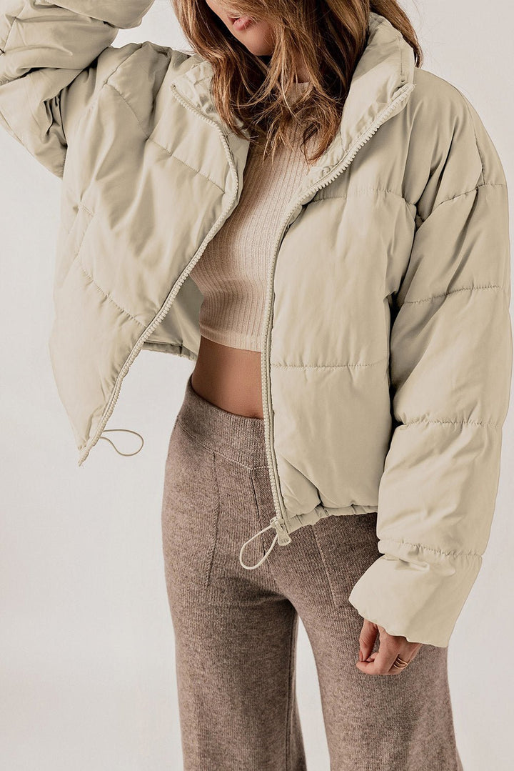 Drune | Puffer-Jacke - Hoher Kragen - Leichte Wärme - Winter Casual