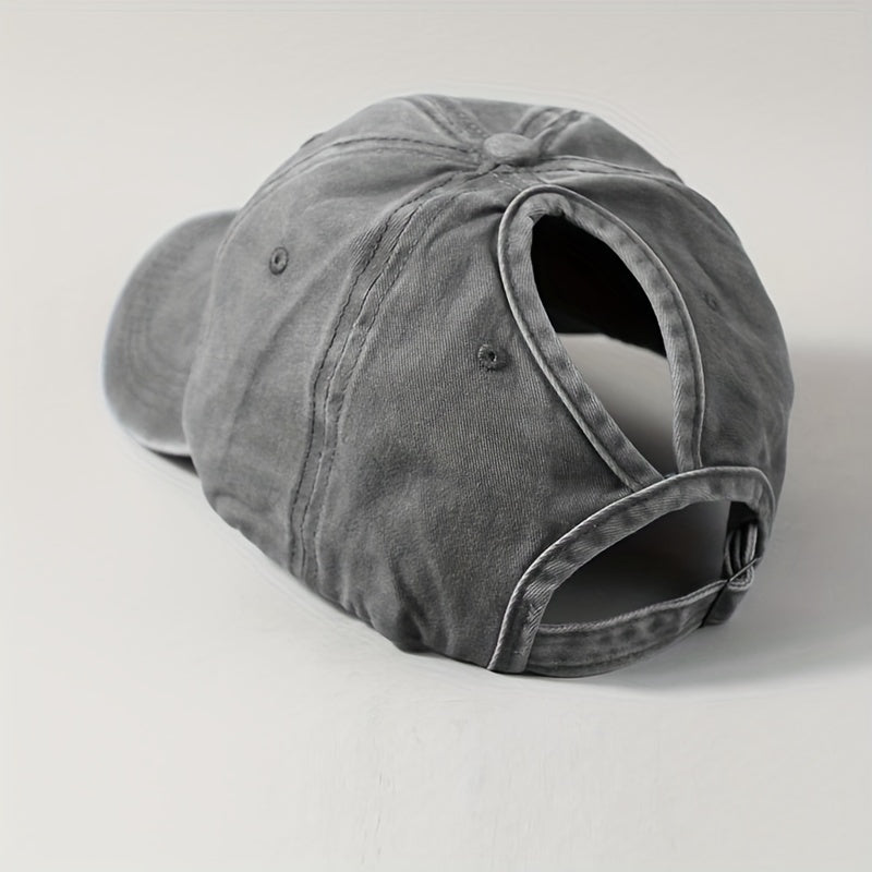 Drune | Pferdeschwanz Baseballcap mit Atmungsaktivem Komfort und Uv Schutz