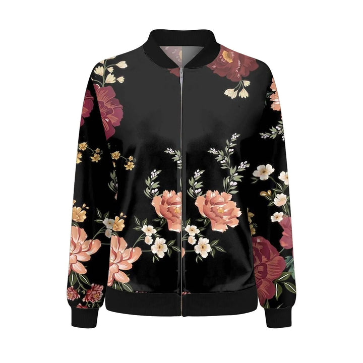 Drune | Damen Sommerjacke mit Feinem Blumenmuster