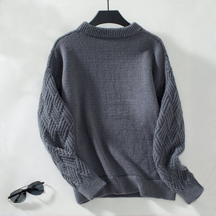 Drune | Weicher und Lässiger Pullover für Freizeit
