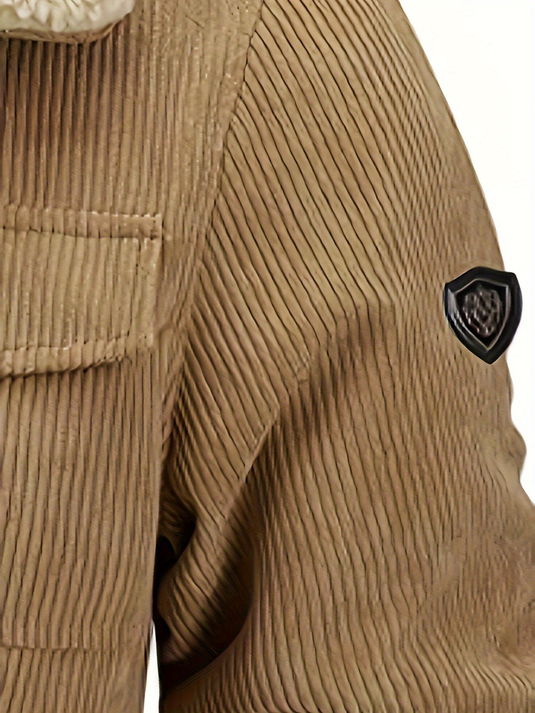Drune | Warmen Jacke mit Cord und Fleecefutter Cordura und Polyester Robuste und Bequeme