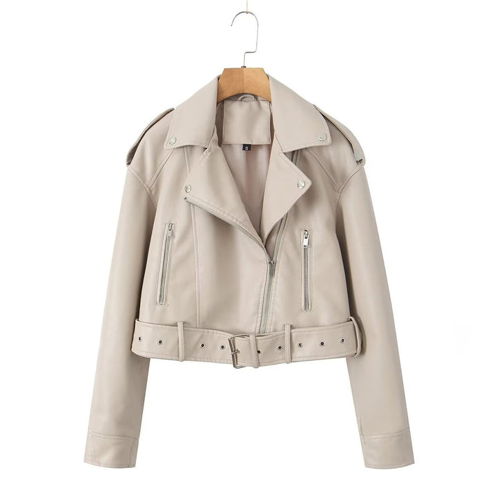 Drune | Waschbare, Farbverlaufende Lederjacke Für Damen*