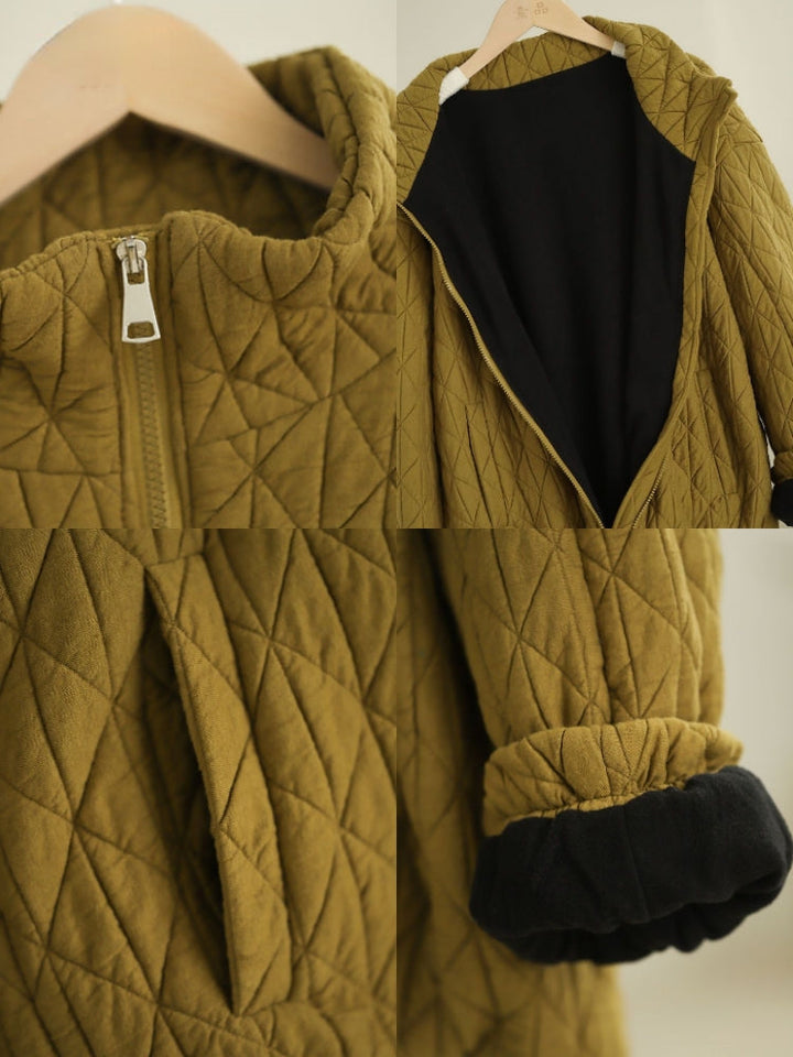 Drune | Structured jacket with stand-up collar and side pockets