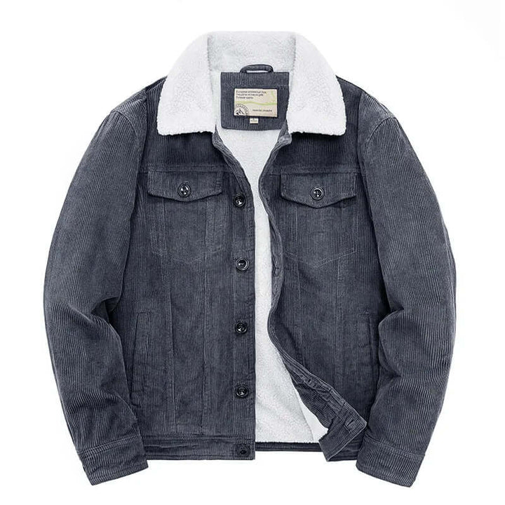 Drune | Herren Freizeit Cordjacke Windbreaker