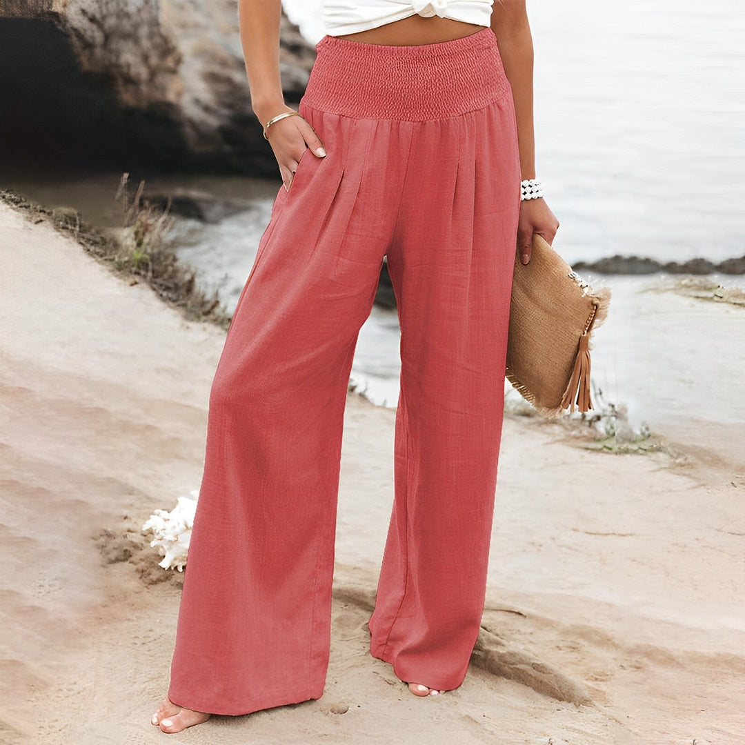 Drune | Luxuriöse Weite Hose für Damen