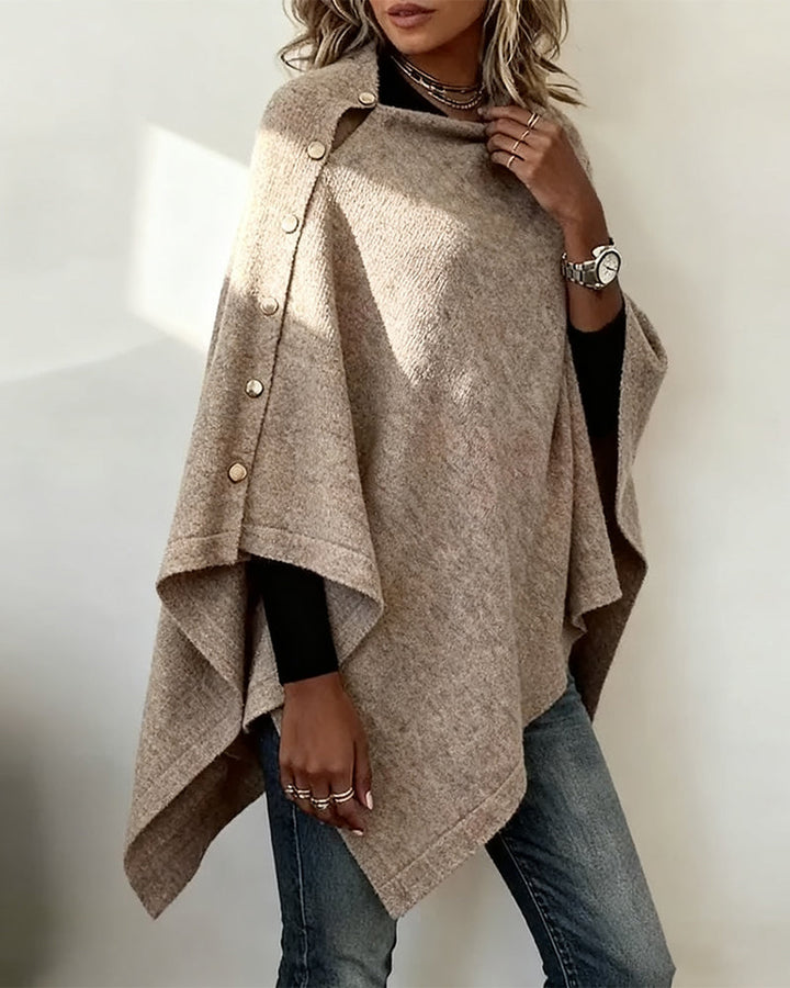 Drune | Cape Design Modischem Ambiente und Asymmetrischem Schnitt