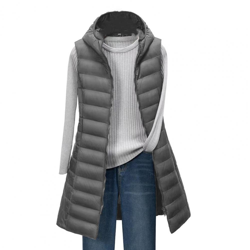 Drune Langer Bodywarmer | Bequeme, elegante, länger gefütterte Jacke