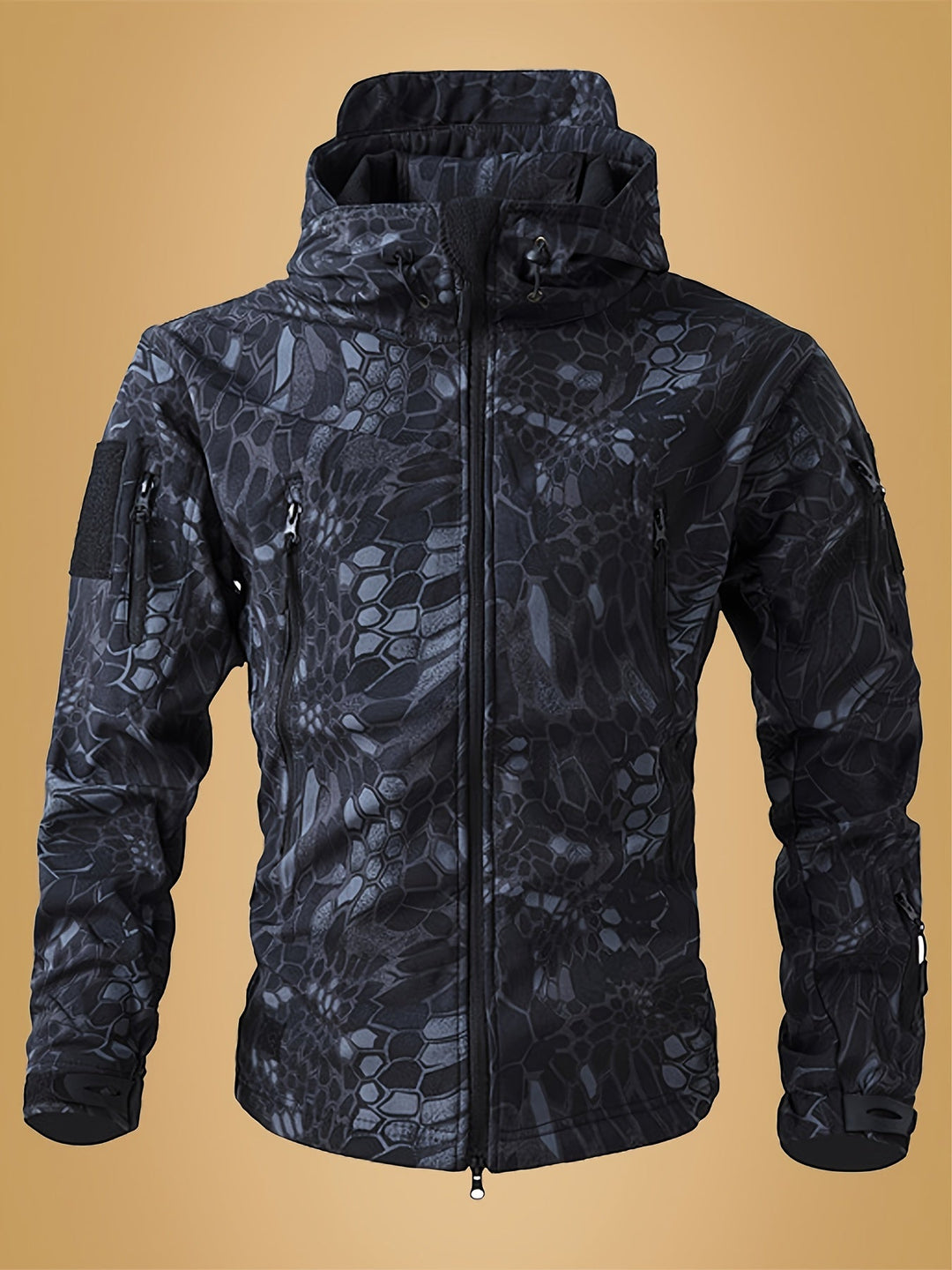 Drune | Camouflage Softshell Jacke