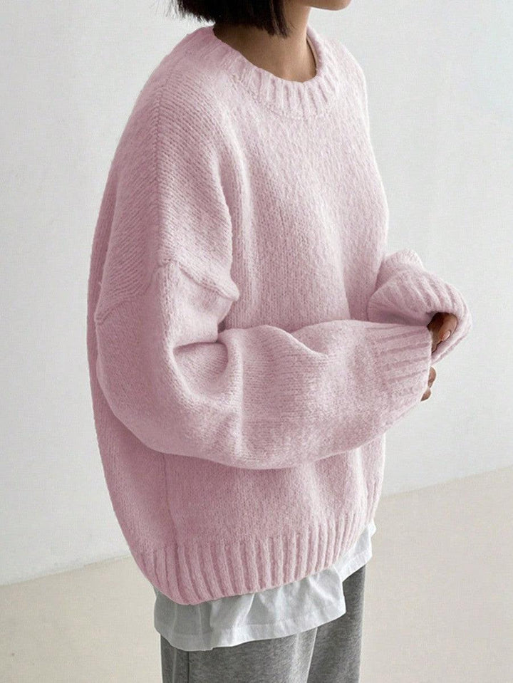 Drune | Chic Pink Einfarbige Bluse