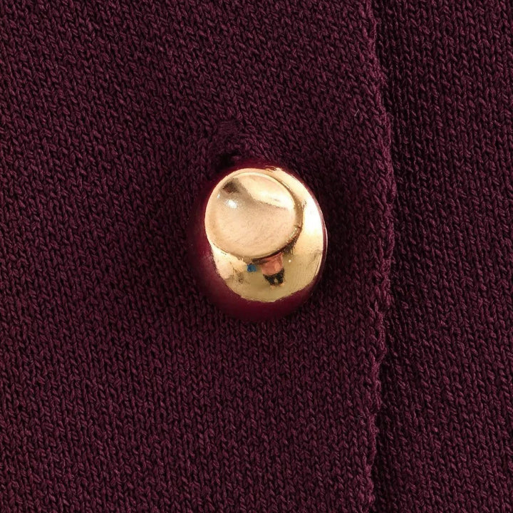 Drune | Einfacher, figurschmeichelnder Strickcardigan für Frauen
