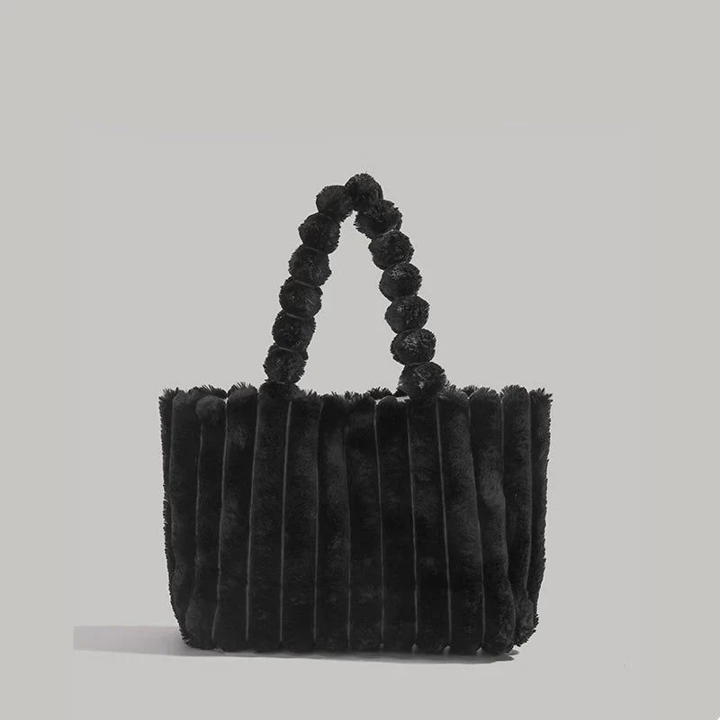 Drune - Plüsch-Handtasche