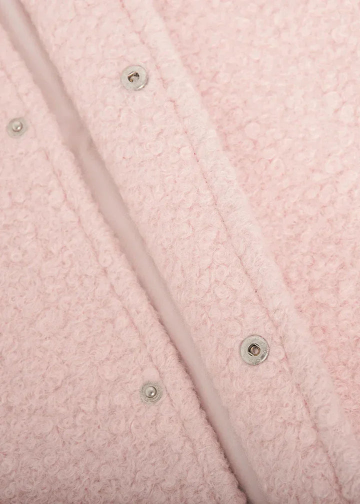 Drune | Rosa Drop Shoulder Stehkragenjacke