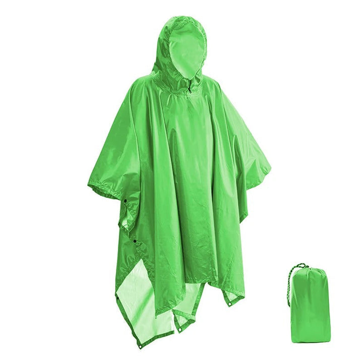 Drune | Regenponcho Mit Kapuze
