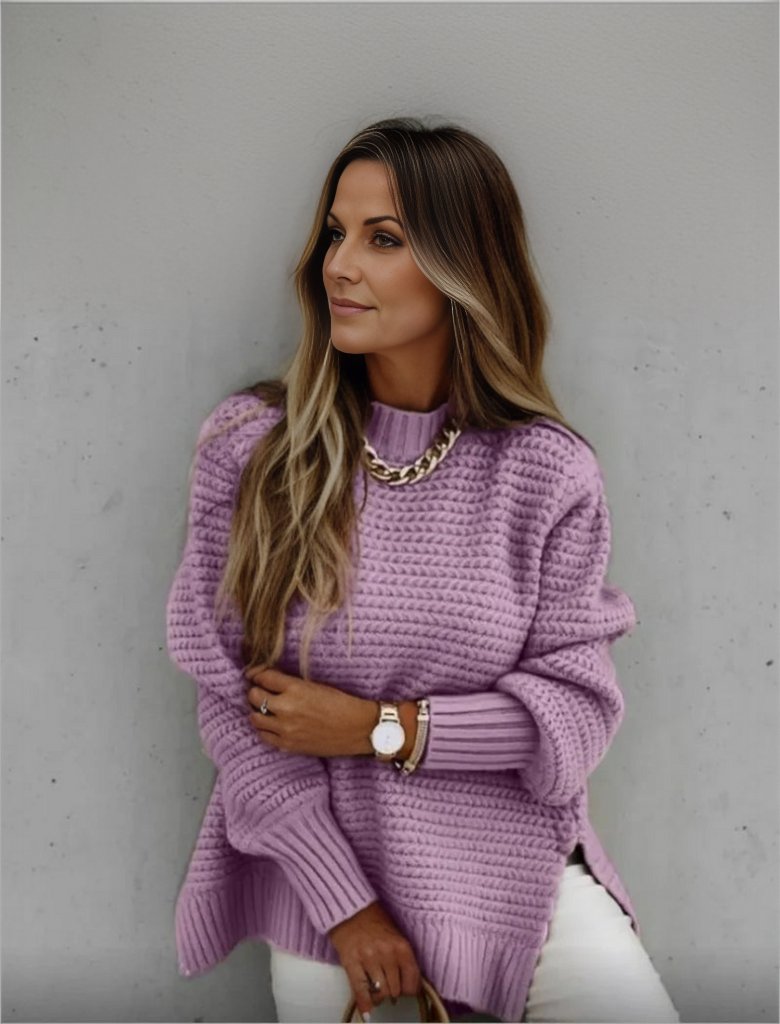 Drune Pullover | Weicher Gestrickter Pullover für Damen