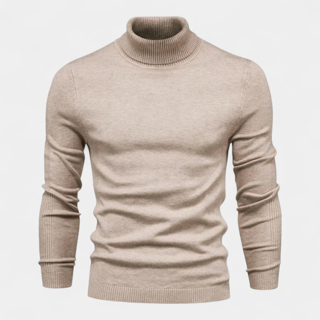 Drune | Modehaus - Gerippter Rollkragenpullover für Herren
