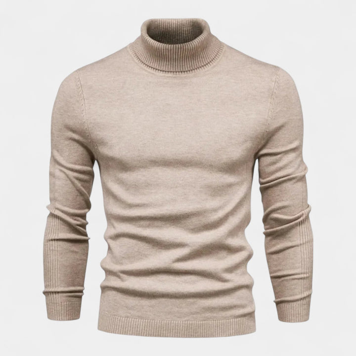 Drune | Modehaus - Gerippter Rollkragenpullover für Herren