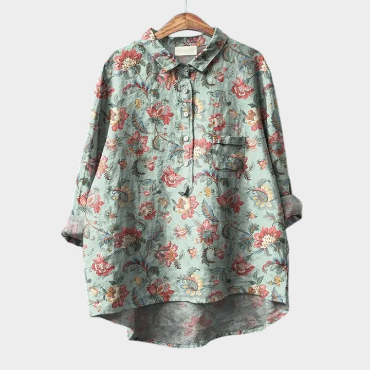 Drune | Weiche Bluse mit fließendem Schnitt