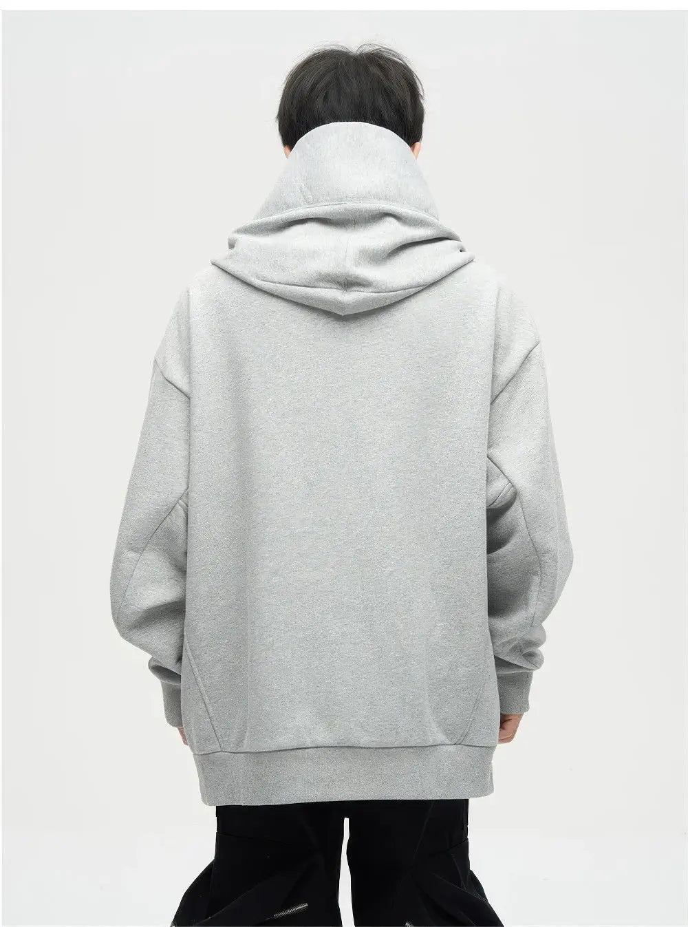 Drune | Ninja Rollkragen Kapuzenpulli