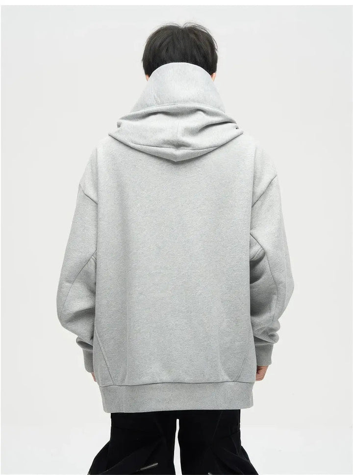 Drune | Ninja Rollkragen Kapuzenpulli