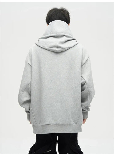 Drune | Ninja Rollkragen Kapuzenpulli