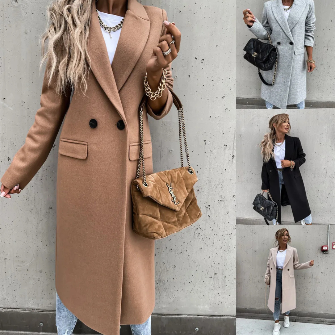 Drune | Eleganter Mantel für Damen Winter