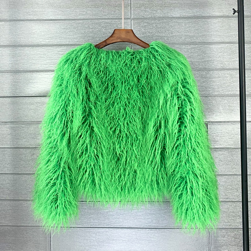 Drune | Eleganter Warmer Kunstpelzmantel für Herbst und Winter