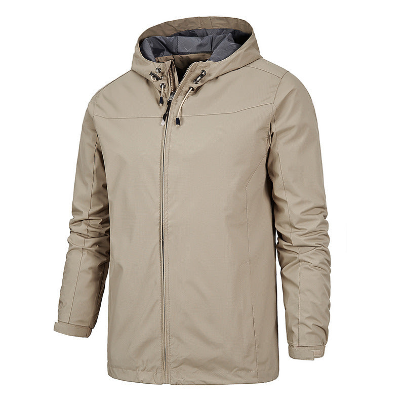 Drune | Wasser- und winddichte Jacke mit Kapuze