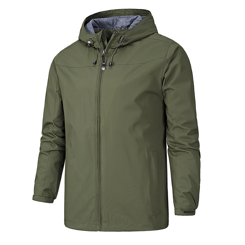 Drune | Wasser- und winddichte Jacke mit Kapuze