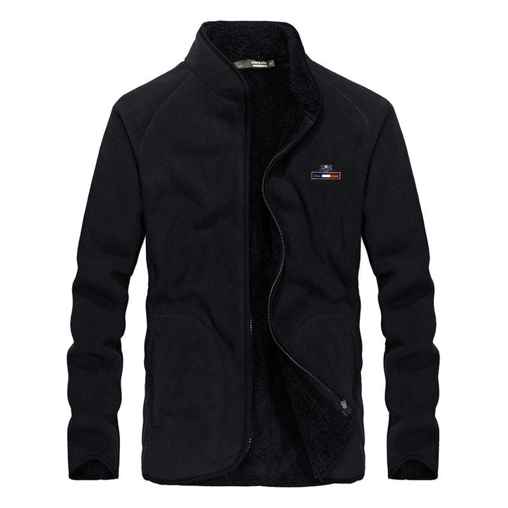 Drune | Herren gepolsterte Jacke mit Kragen und Reißverschluss