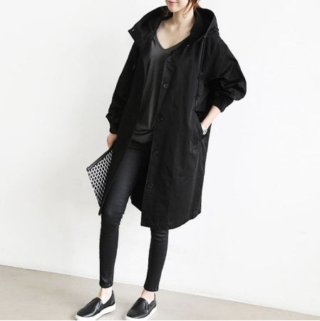 Drune | Damen Trenchcoat, Wind- und wasserdicht