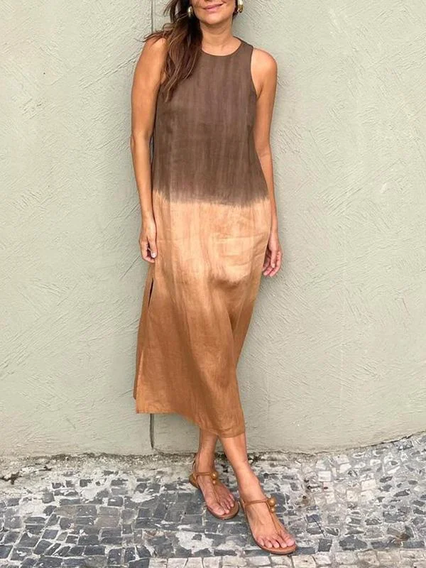 Drune | Lange Lockere Kleider aus Baumwolle und Leinen