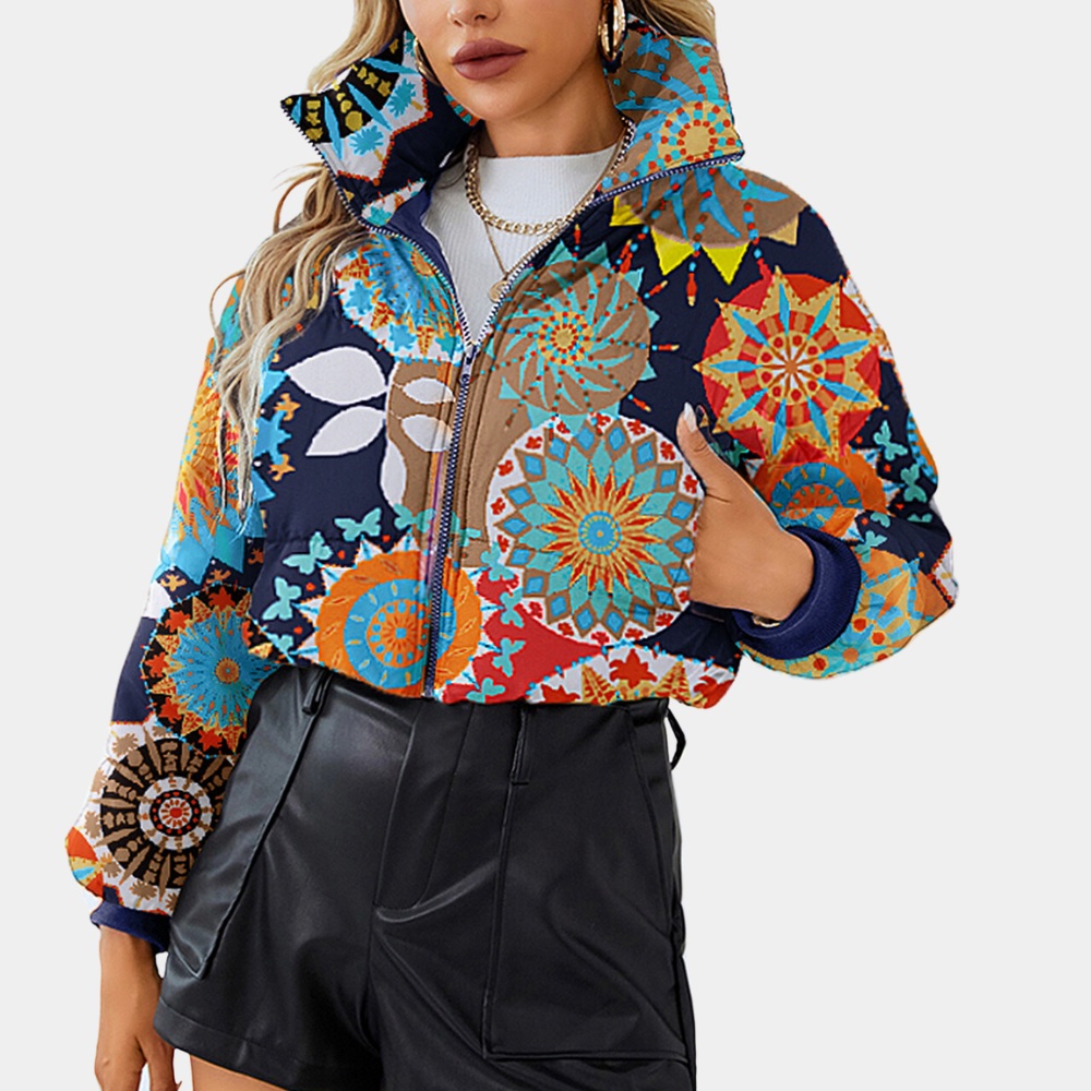 Drune | Moderne Elegante Winterjacke Für Damen Mit Reißverschluss
