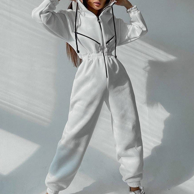 Drune | Damen Hoodie Zweiteiliges Set für Alltag und Freizeit