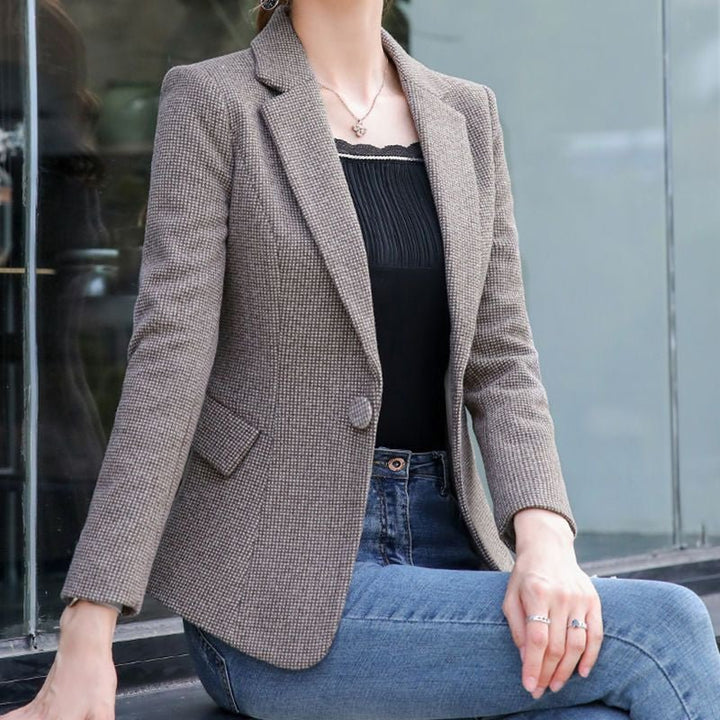 Drune | Blazer - Strukturierte Eleganz - Wollmischung - Büro- und Freizeitkleidung