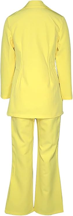 Drune Damenanzug – Stilvoller Zweiteiler mit Blazer & langer Hose, Eleganter Hosenanzug für Business, Abend & Events