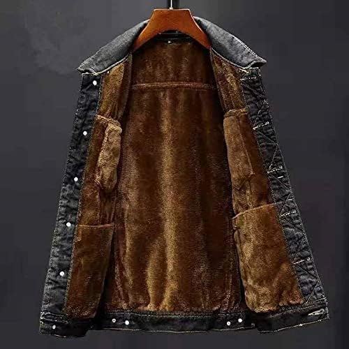 Drune | Winter Männer Denim Jacke