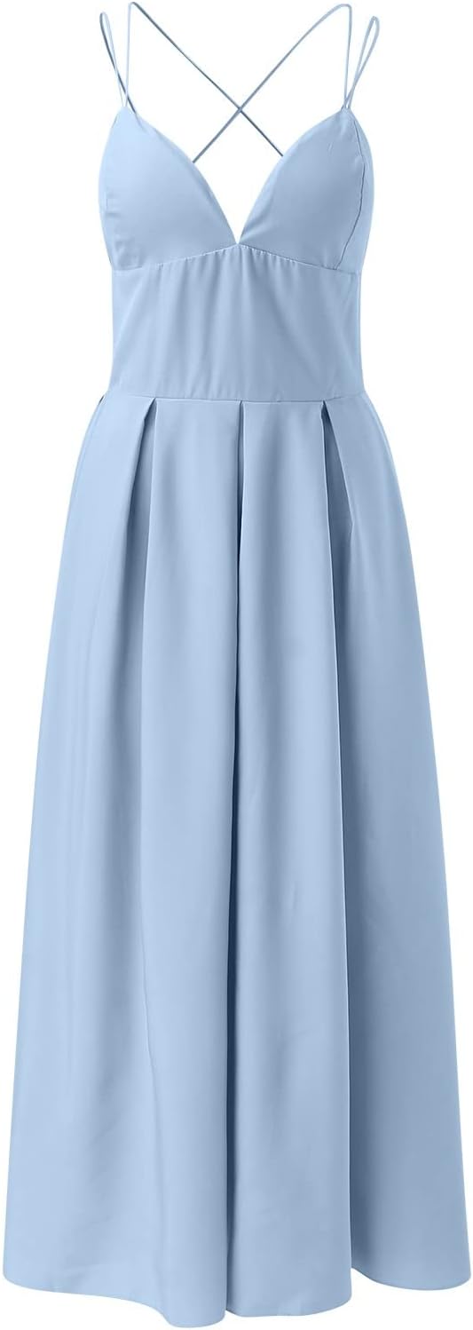 Drune | Ein Leichtes Kleid mit Zarten Spaghettiträgern