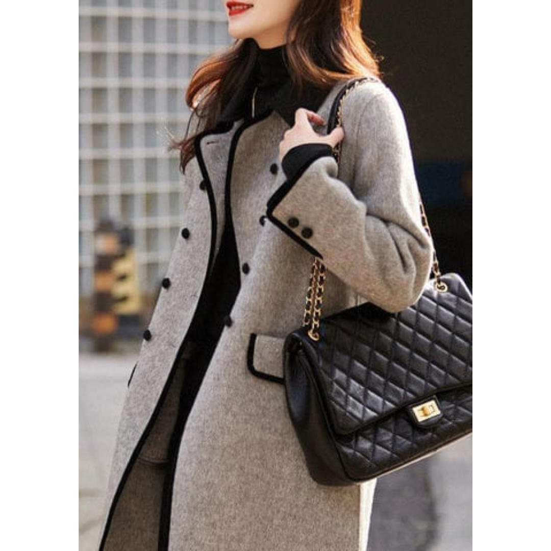 Drune | Stylischer Zweireihiger Trenchcoat für Damen Modern