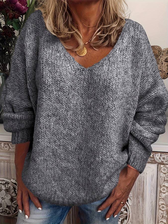 Drune | Pullover mit V-Ausschnitt