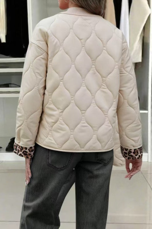 Drune | Leopard Print Relaxed Jacket