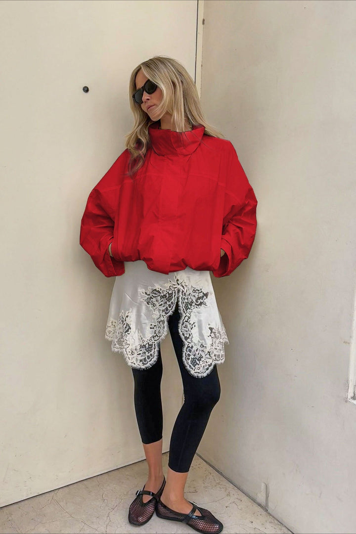 Drune | Kragen Windbreaker Jacke
